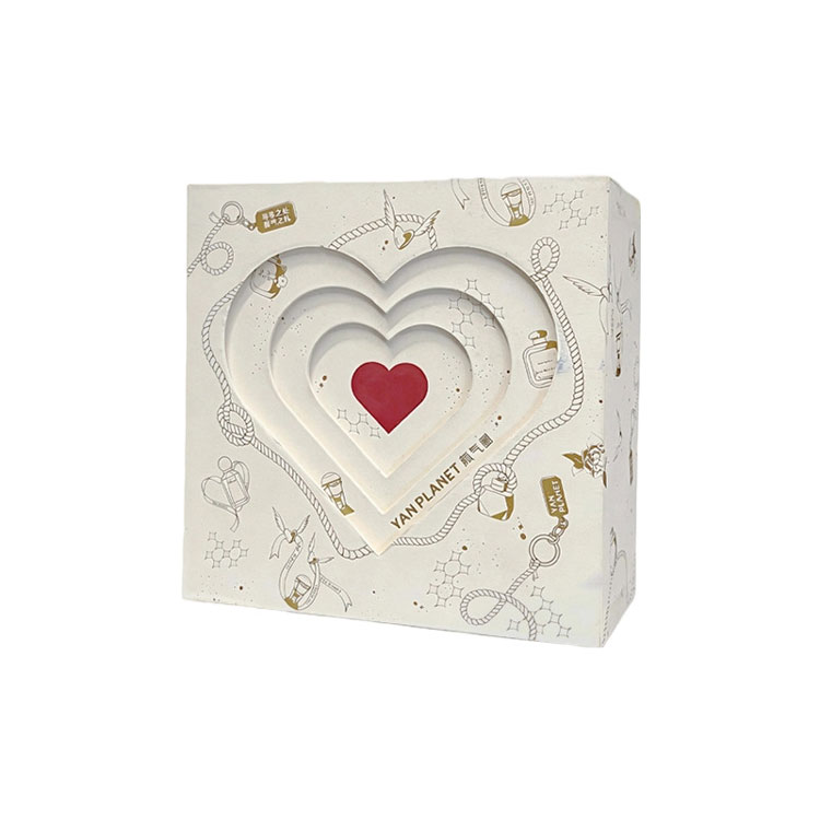 ​Cœur creux + cœur rouge magnétique : SINOT utilise l'impression structurelle pour faire du « coffret cadeau parfum » le premier ancrage visuel du terminal