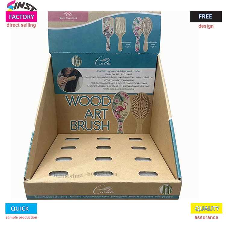 Comb desktop display box
