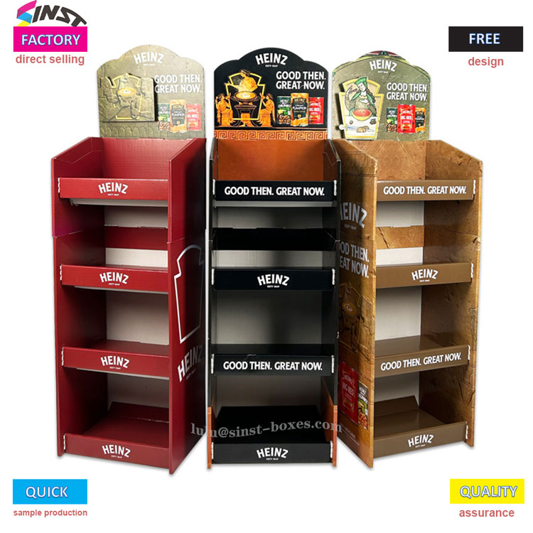 Présentoir de sauce tomate